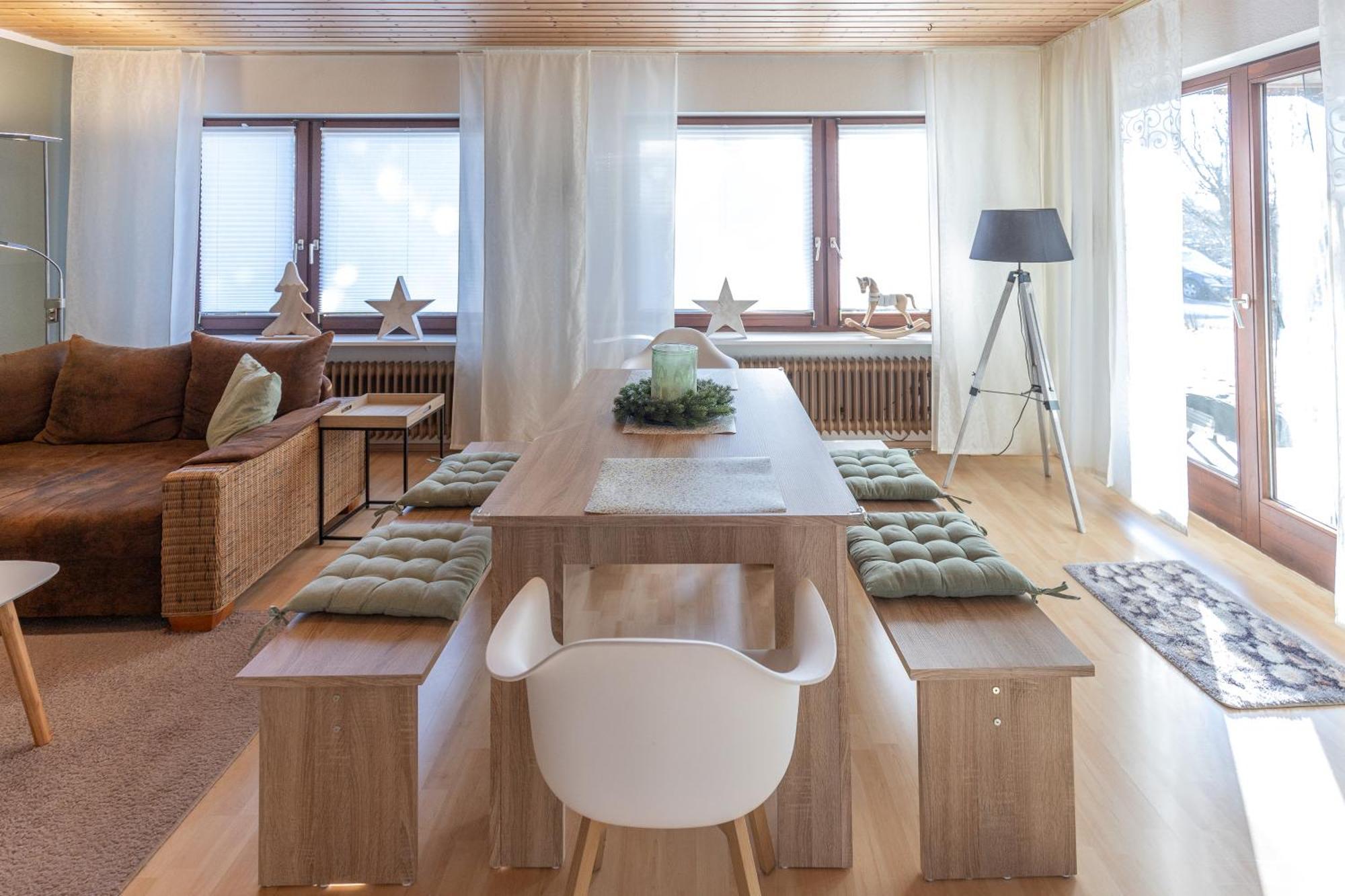 Elw, Sep. Eingang, Ueberdachte Terrasse, Naehe Backnang Apartment Althutte Екстериор снимка